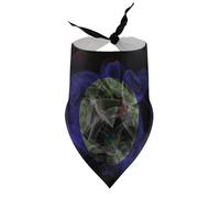 Bandanas Amusants pour Chiens, Motif Drapeau du Belize, Bavoirs à col en V, écharpes triangulaires Ajustables, Accessoires pour Chiots et Chats de Petite, Moyenne et Grande Taille.