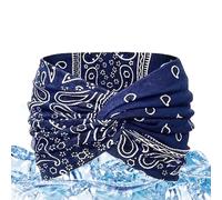 Bandanas Boho - Bandanas Yoga Imprimés - Accessoires pour Coiffure avec Imprimé Doux pour Mariage, Yoga, Événements Extérieurs, Filles, Fitness, Course et Tenue Décontractée