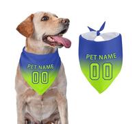 Bandanas Chien personnalisé avec nom Photo Logo écharpe pour A08