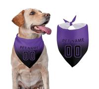 Bandanas Chien personnalisé avec nom Photo Logo écharpe pour A23