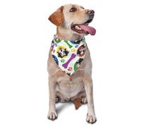 Bandanas colorés et ludiques pour Chiens de Berger Australien, écharpes pour Chats et Chiots, mouchoirs lavables pour Animaux de Compagnie