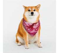 Bandanas de jardin pour chien - Grande écharpe triangulaire réglable - Double écharpe réversible lavable - Mouchoir quotidien pour chien de taille moyenne et grande - Cadeau