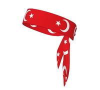 Bandanas de sport avec imprimé drapeau de la Turquie - Bandanas athlétiques confortables pour la course, le yoga, le cyclisme, et plus encore
