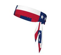 Bandanas de sport avec imprimé drapeau du Texas - Bandeau d'entraînement unisexe pour les activités sportives, la course, le yoga, le cyclisme