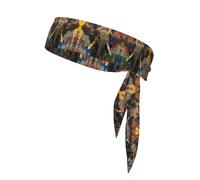 Bandanas de sport élégants à imprimé éléphant - Bandeau d'entraînement unisexe pour jogging, cyclisme, yoga, et plus encore