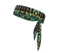 Bandanas de sport élégants avec imprimé fruits tropicaux ananas - Bandeau d'entraînement unisexe pour jogging, cyclisme, yoga, etc