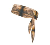 Bandanas de sport vintage avec imprimé pyramide égyptienne - Bandanas athlétiques élégants et confortables pour la course à pied, le yoga, le cyclisme