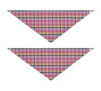 Bandanas de toilettage carrés colorés pour chiens et chats