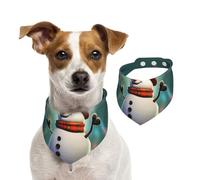 Bandanas d'été amusant pour chien, bandana d'été lavable et réglable pour chien, écharpe triangulaire, bavoirs mignons pour chiens de taille moyenne et grande taille
