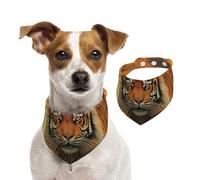 Bandanas d'été pour chiens, bandanas lavables et réglables pour chiens de taille moyenne et grande taille, chiots et chats, taille S