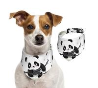 Bandanas d'été pour chiens, bandanas mignons pour chiens, bandanas lavables et réglables en forme de triangle pour chiens de taille moyenne et grande taille, chiots et chats, taille M