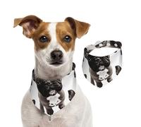 Bandanas d'été pour chiens, bouledogue français 2, bandanas lavables et réglables pour chien, écharpe triangulaire, bavoirs mignons pour chiens de taille moyenne et grande taille, chiots et chats de