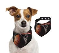 Bandanas d'été pour chiens de basket-ball, bandanas d'été lavables et réglables pour chiens de taille moyenne et grande taille