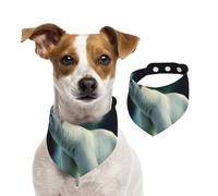 Bandanas d'été pour chiens, ours polaires, aurores boréales, bandanas lavables et réglables pour chien, écharpe triangulaire, bavoirs mignons pour animaux de compagnie pour chiens de moyenne et grande