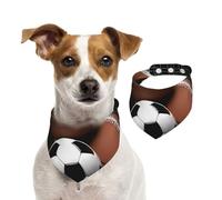 Bandanas d'été sur le thème du sport pour chiens, lavables, réglables et triangulaires, bavoirs mignons pour chiens de taille moyenne et grande taille, chiots et chats de petite taille