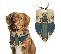 Bandanas égyptiens réglables pour animaux de compagnie - Bandana triangle mignon pour chien de petite et moyenne taille - Accessoire de costume
