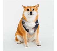 Bandanas élégants pour chien - Motifs pour la Saint-Valentin, les anniversaires et plus encore - Polyester doux - Arbre flottant - Taille L