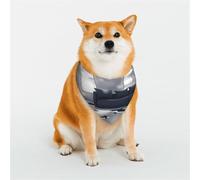 Bandanas élégants pour chien - Motifs pour la Saint-Valentin, les anniversaires et plus encore - Polyester doux - Poisson flottant dans la chambre - Taille M