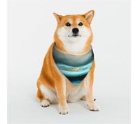 Bandanas élégants pour chien - Motifs pour la Saint-Valentin, les anniversaires et plus encore - Vêtements en polyester doux pour animaux de compagnie The Snow Capped Mountains at Sunrise at Sunrise