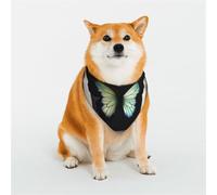 Bandanas élégants pour chien - Motifs pour la Saint-Valentin, les anniversaires et plus encore - Vêtements pour animaux de compagnie en polyester doux flottant Taille L