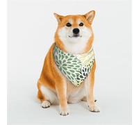 Bandanas lavables pour chiens et chats Motif pétales de feuilles de jardin