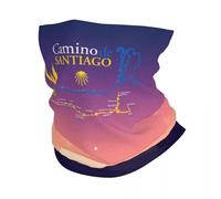 Bandanas Multifonctionnels Bandeau d'hiver pour le cou et la randonnée idéal pour le cyclisme le chemin de Saint-Jacques-de-Compostelle pour homme et femme