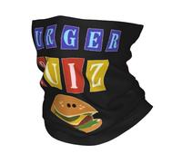 Bandanas Multifonctionnels Burger Quizz Nouveau Logo Bandana Couvre-cou Imprimé Masque Écharpe Multi-usage Cyclisme Écharpe Cyclisme Unisexe Adulte Hiver