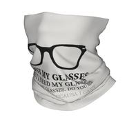 Bandanas Multifonctionnels Drôle de Geek Perdu Mes Lunettes Cou Guêtre Femmes Hommes Hiver Optométriste Bandana Foulard pour le Ski de
