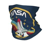 Bandanas Multifonctionnels La Nasa Cartoon Fusée Bandana Couverture du Cou Imprimé Masque Foulard Multifonctionnel, couvre-chefs de Course pour les Hommes, les Femmes Adultes de Toute la Saison