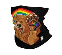 Bandanas Multifonctionnels Le BOBO AIME WOUF - GAY PRIDE Bandana Couverture du Cou Imprimé Écharpe Foulard Masque Cagoule Chaude Running Unisexe Adulte Toute la Saison