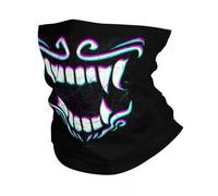 Bandanas Multifonctionnels League Battle Game Legends Akalis Smile Bandana Cache-cou Coupe-vent Écharpe Visage Couverture Femmes Hommes Bandeau Tube Cagoule