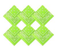 Bandanas Paisley Bandanas de Cow-Boy Head Wrap Écharpe Bracelet Unisexes Imprimés de Nouveauté pour Adultes et Enfants