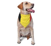 Bandanas pour animaux de compagnie avec imprimé drapeau de la Belgique - Bandanas mignons pour chien et chat pour les vacances, Noël, Halloween - Bavoirs triangulaires réglables pour la promenade en