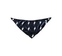 Bandanas pour animaux de compagnie avec imprimé éclair blanc, colliers réglables pour chiens et chats pour écharpes triangulaires bavoirs doux et confortables pour chiens de petite et grande taille