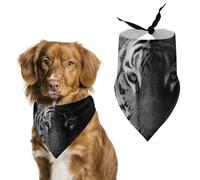 Bandanas pour Chien Animal Tiger Echarpe pour Chien Bavoir Kerchief pour Animaux De Compagnie Large: 70 * 30 CM