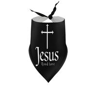 Bandanas pour Chien avec Croix de Jésus, Bavoir à col en V, écharpe Triangulaire Ajustable, Accessoires pour Chiots et Chats de Petite, Moyenne et Grande Taille
