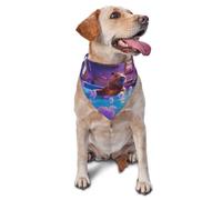 Bandanas pour chien, Capybara Bavoirs triangulaires amusants pour chien, écharpes pour chien, accessoires pour chiens mignons