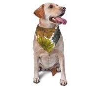 Bandanas pour Chien, Chat, Chiot, Foulards, Mouchoir Lavable pour Animaux de Compagnie, Couleurs Modernes d'automne, Marguerites Gerbera