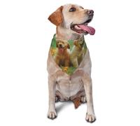 Bandanas pour Chien, Chiot Golden Retriever, écharpes pour Chat et Chiot, Mouchoir Lavable pour Animaux de Compagnie
