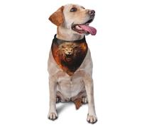 Bandanas pour chien, Cool Fire Lion Triangle Bavoirs Écharpes pour chien Mouchoir pour chien, Accessoires pour chien mignon Bandanas pour chien