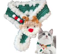 Bandanas pour Chien,Décoration Douce Et Réchauffante pour Costume,Bandana De Noël pour Chat | pour Halloween L Automne Pâques Hiver Anniversaire Fêtes Et Port Quotidien