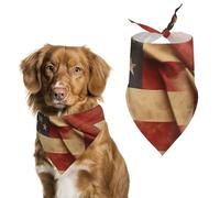 Bandanas pour Chien Drapeau des États-Unis Et du Royaume-Uni Echarpe pour Chien Bavoir Kerchief pour Animaux De Compagnie Large: 70 * 30 CM