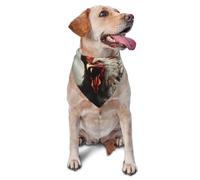 Bandanas pour chien en colère - Écharpe triangulaire pour animaux de compagnie - Convient pour les chiens et chats de petite et moyenne taille