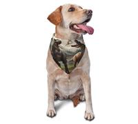 Bandanas pour chien, Forest Park Dinosaure Triangle Bavoirs Écharpes pour chien Mouchoir pour chien, Accessoires pour chiens mignons Bandanas pour chien