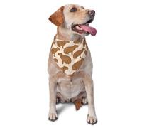 Bandanas pour chien, marron Capybara Triangle bavoirs écharpes pour chien, mouchoir pour chien, accessoires pour chiens mignons bandanas pour chien