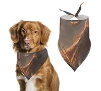 Bandanas pour Chien Pieuvre avec Tentacules Flottant sur L'océan Echarpe pour Chien Bavoir Kerchief pour Animaux De Compagnie Large: 70 * 30 CM