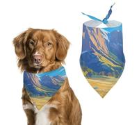 Bandanas pour Chien Sentier Forestier Mystique Echarpe pour Chien Bavoir Kerchief pour Animaux De Compagnie Large: 70 * 30 CM