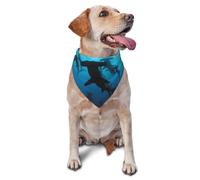 Bandanas pour Chiens, Chats et Chiots, imprimés Requins-marteaux, Foulards lavables pour Animaux de Compagnie