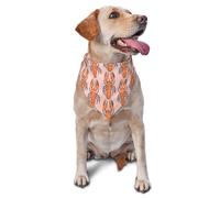 Bandanas pour chiens de petite, moyenne et grande taille - Imprimé homards rouges - Confortables et ajustables - Vêtements et accessoires pour chats, mâles et femelles : foulards, mouchoirs et bavoirs