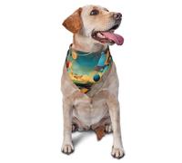 Bandanas pour Chiens, écharpe Respirante et brûlante pour Animaux de Compagnie